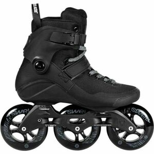 Powerslide SWELL TRIPLE BLACK 110 TRINITY Fitness brusle, černá, velikost obraz
