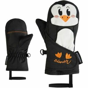 Ziener LANIMALO-Z MINIS Dětské lyžařské palčáky, černá, velikost obraz