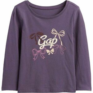 GAP V-LS BF GR T Dětské tričko, fialová, velikost obraz