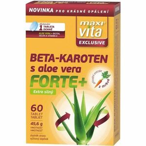 VITAR MAXI VITA EXCLUSIVE BETA-KAROTEN S ALOE FORTE+ 60 TBL. Doplněk stravy, , velikost obraz