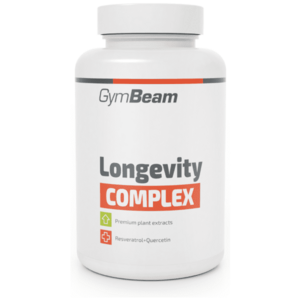 GymBeam LONGEVITY COMPLEX - 90 CAPS Doplněk stravy pro dlouhověkost, , velikost obraz