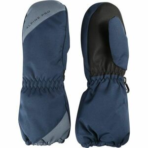 ALPINE PRO ORELO Dětské zimní rukavice, tmavě modrá, velikost obraz