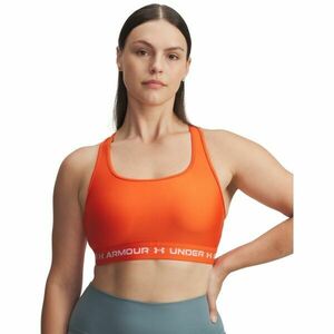 Under Armour CROSSBACK MID Dámská podprsenka, oranžová, velikost M obraz