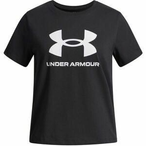 Under Armour BIG LOGO Dívčí triko, černá, velikost XS obraz