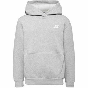 Nike SPORTSWEAR Dětská mikina, šedá, velikost obraz
