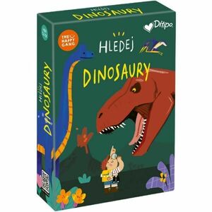 THE HAPPY GANG HLEDEJ DINOSAURY Logická hra, mix, velikost obraz