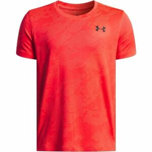 Under Armour TECH VENT JACQUARD TEE Chlapecké sportovní triko, červená, velikost M obraz