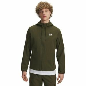 Under Armour STRETCH WOVEN WINDBREAKER Pánská bunda, khaki, velikost M obraz