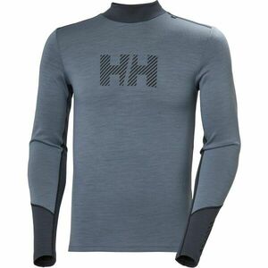 Helly Hansen LIFA MERINO MIDW LOG Pánská střední vrstva, tmavě modrá, velikost obraz