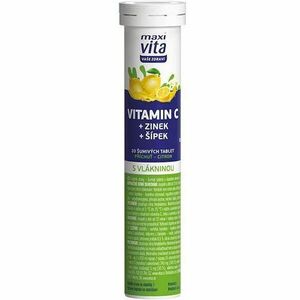 VITAR MAXI VITA VITAMIN C+ZINEK+ŠÍPEK 20 EFF. TBL. Doplněk stravy, , velikost obraz