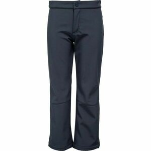 LOAP LOPES Dětské softshellové kalhoty, tmavě modrá, velikost 112-116 obraz