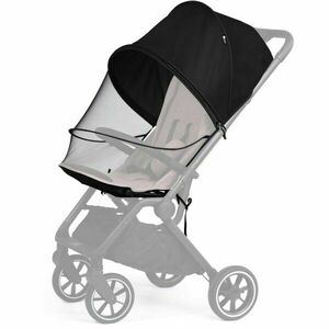 Sipo MOSQUITO NET 2v1 Síťka proti hmyzu a sluneční clona na kočárek, černá, velikost obraz