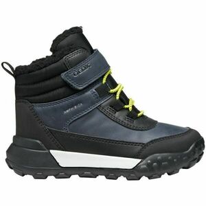 Geox J TREKKYUP B ABX Chlapecká zimní obuv, tmavě modrá, velikost obraz