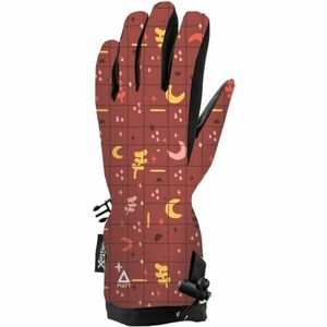 Matt GLOVES Dětské lyžařské rukavice, hnědá, velikost 6Y obraz