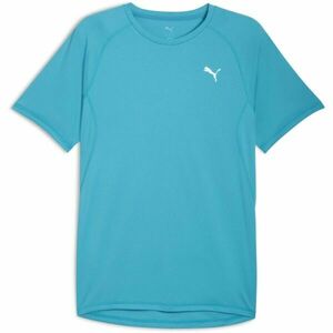 Puma RUN VELOCITY TEE Pánské sportovní triko, tyrkysová, velikost obraz