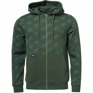 Umbro ARILD Pánská mikina, tmavě zelená, velikost XXL obraz