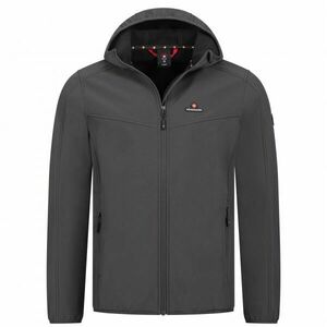 HOHENHORN ALPBERG Pánská softshellová bunda, tmavě šedá, velikost obraz