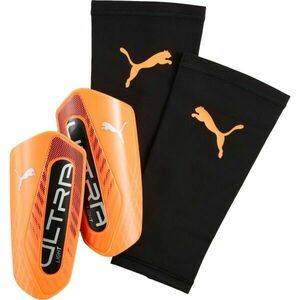 Puma ULTRA LIGHT SLEEVE Fotbalové chrániče, oranžová, velikost obraz