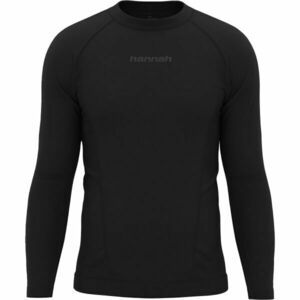 Hannah ACTIVE TS L/S Pánské funkční tričko, černá, velikost obraz