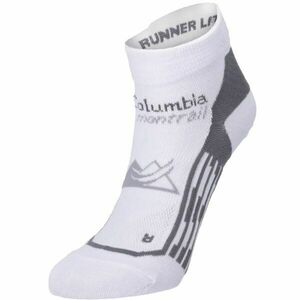 Columbia LINES RUN LOW-CUT Sportovní ponožky, bílá, velikost obraz