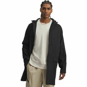 Under Armour UNSTOPPABLE TEXTURED Pánská prodloužená bunda, černá, velikost L obraz