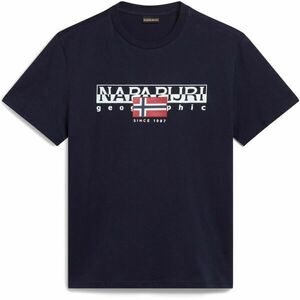 Napapijri S-AYLMER Pánské tričko, tmavě modrá, velikost obraz