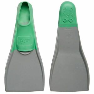 Speedo LONG BLADE FIN AU Plavecké ploutve, šedá, velikost obraz