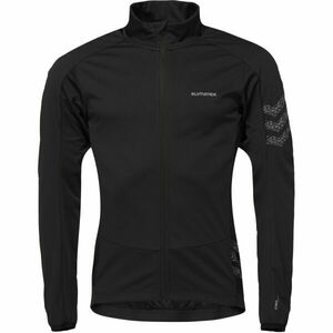 Klimatex MADRI Pánská větruodolná cyklistická bunda, černá, velikost obraz
