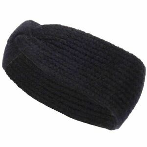 Willard ERLA Dámská pletená čelenka, černá, velikost obraz