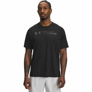 Under Armour TECH REFLECTIVE Pánské triko, černá, velikost L obraz