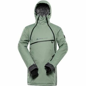 ALPINE PRO OMEQ Pánská lyžařská bunda, zelená, velikost obraz