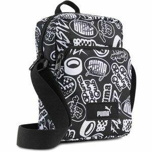 Puma ACADEMY AOP PORTABLE Dokladovka, černá, velikost obraz