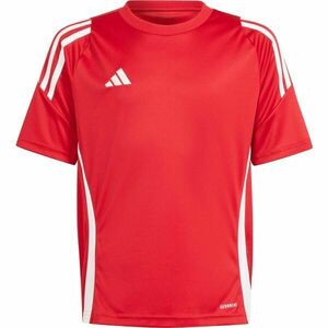 adidas TIRO24 JERSEY Y Chlapecký fotbalový dres, červená, velikost obraz