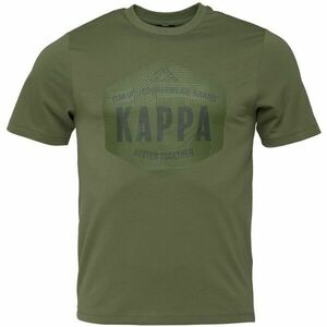 Kappa LOGO GAZIMA Pánské triko, khaki, velikost obraz