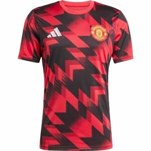 adidas MANCHESTER UNITED FC PRESHI Pánské sportovní triko, červená, velikost obraz