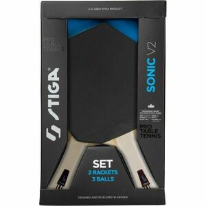 Stiga SET SONIC V2 Set na stolní tenis, černá, velikost obraz