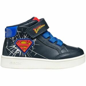 Geox B ECLYPER Chlapecká volnočasová obuv, tmavě modrá, velikost obraz