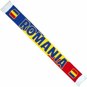 FLLÖS FANLINE SCARF ROMANIA 5 Zimní šála, žlutá, velikost obraz