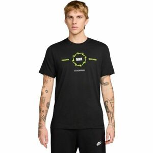 Nike M NSW TEE 6MO SWSH FAHO25 Pánské triko, černá, velikost XXL obraz