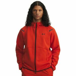 Under Armour UNSTOPPABLE FLEECE Pánská mikina, oranžová, velikost L obraz