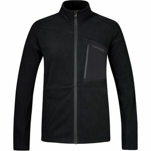 Hannah ARTURO Pánská fleecová mikina, černá, velikost obraz