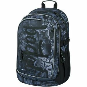 BAAGL CORE TECHNIC Školní batoh, tmavě šedá, velikost obraz