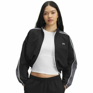 Under Armour RIVAL SWOVEN JACKET Dámská lehká bunda, černá, velikost M obraz