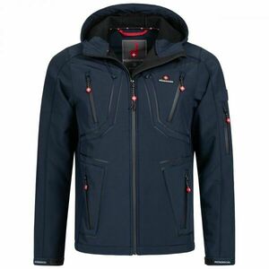HOHENHORN SCHILTHORN Pánská softshellová bunda, tmavě modrá, velikost obraz