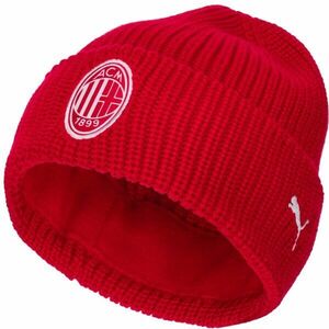 Puma AC MILAN ESSENTIALS BEANIE Zimní čepice, červená, velikost obraz
