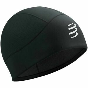 Compressport HURRICANE BEANIE Zimní sportovní čepice, černá, velikost obraz