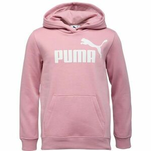 Puma ESSENTIALS NO.1 LOGO HOODIE FL G Dívčí mikina, růžová, velikost obraz