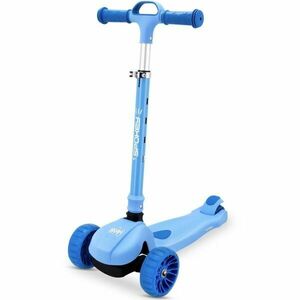 Spokey HOPI Dětská skládací tříkolka se svítícími kolečky, světle modrá, velikost obraz