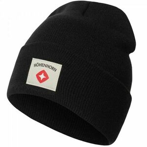 HOHENHORN HEELFLIP Zimní beanie čepice, černá, velikost obraz