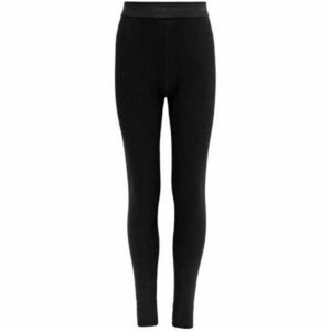Devold DUO ACTIVE MERINO LONGS JR Dětské termo kalhoty, černá, velikost 12Y obraz